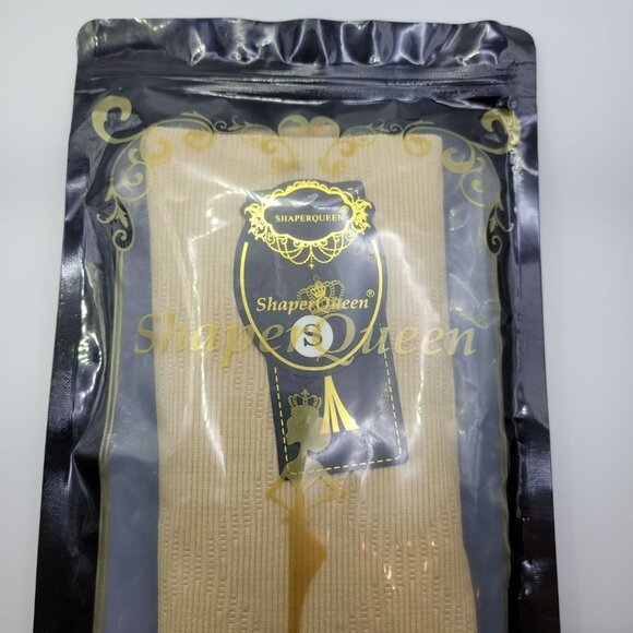 ShaperQueen Undergarment Nude Waist Trimmer Womens S Curvy Figure Stomach Girdle - Picture 1 of 9